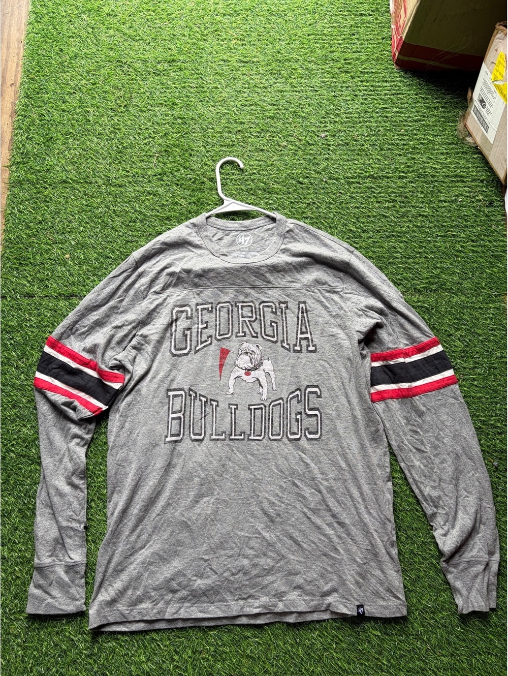 Vintage Georgia Bulldogs Grey long sleeve Size L